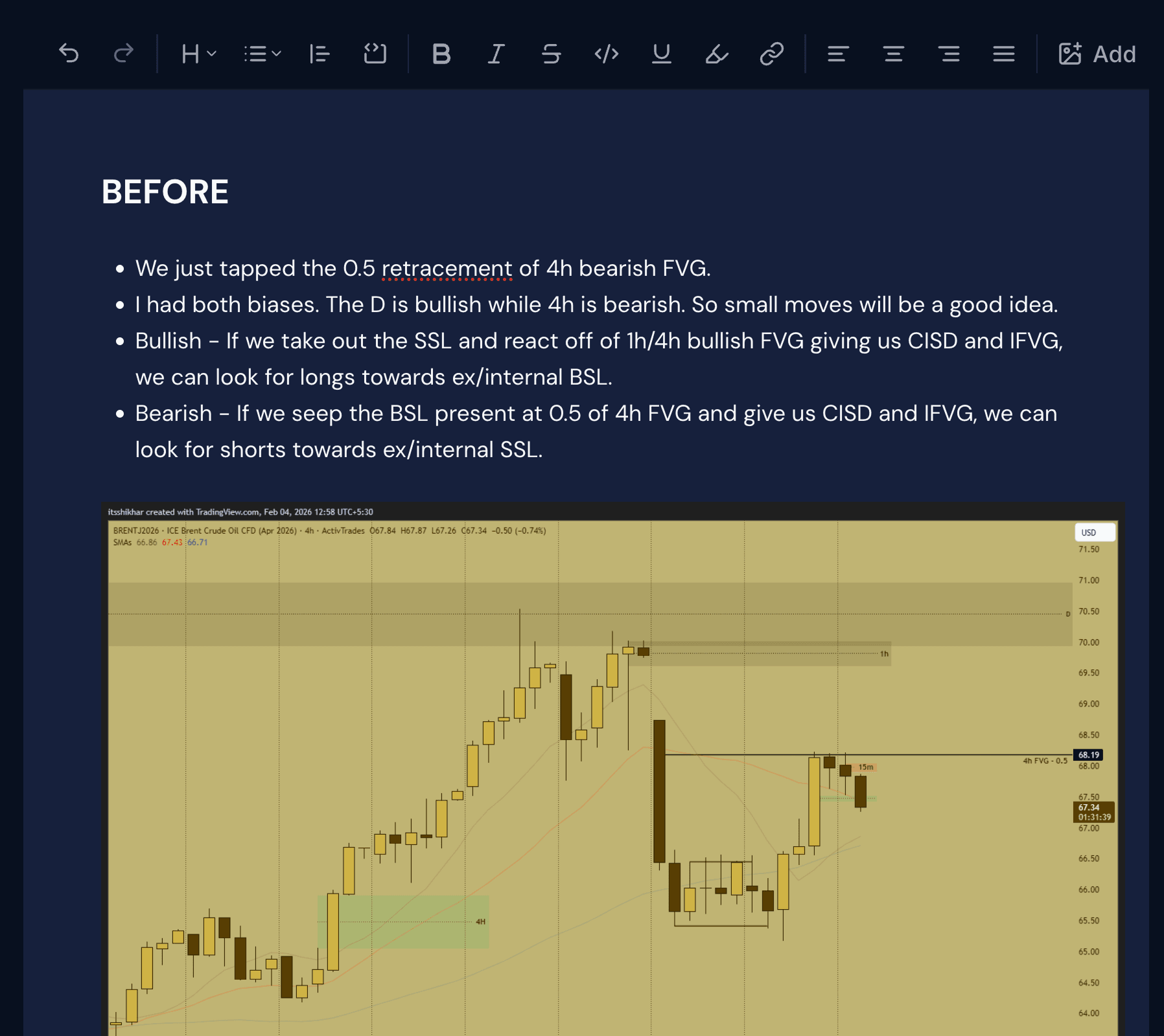 Trade notes